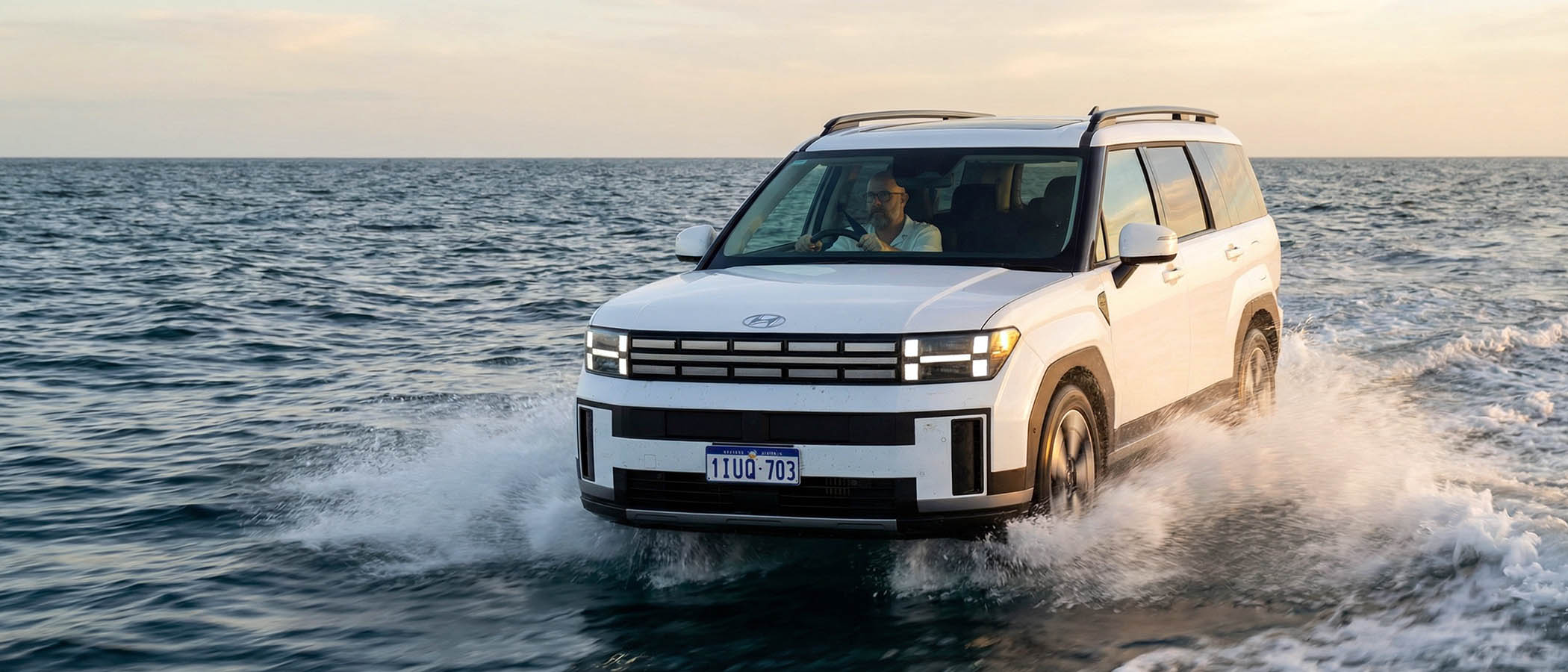 Clark Watson, expressionistic sequence, driving on the ocean